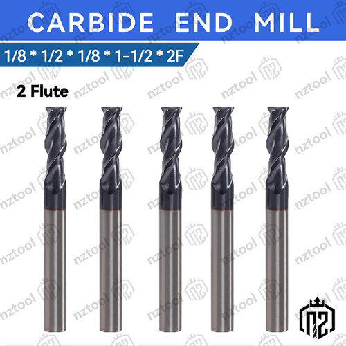 5pcs flute end mill - 5pcs,