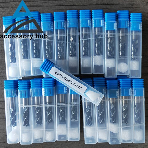 4 flute carbide end - 3/8",